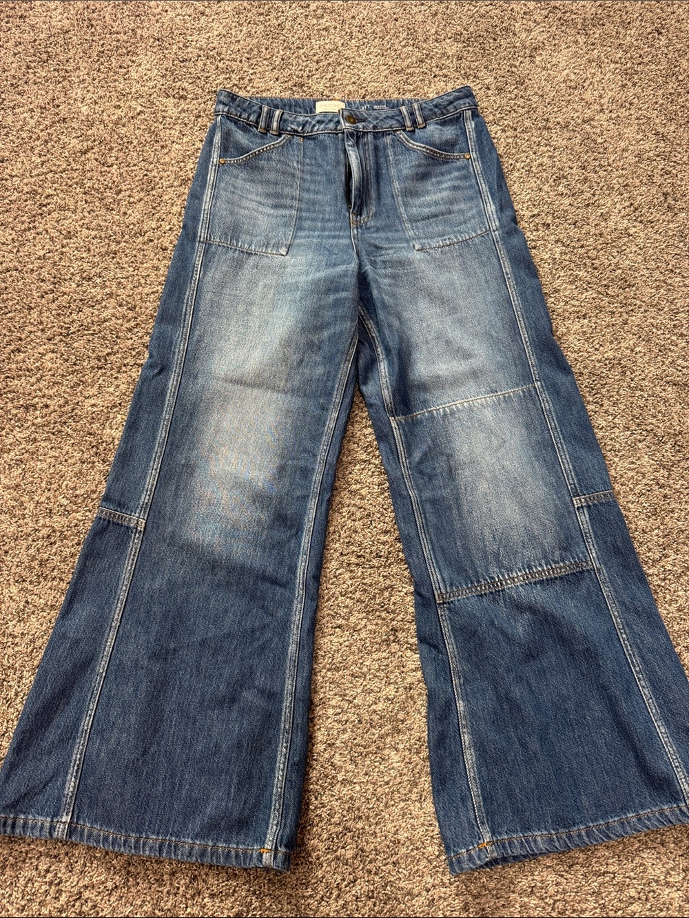 Anthropologie Pilcro High Rise Wide Leg Jeans